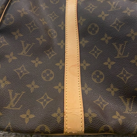 Authentic Louis Vuitton Monogram Keepall Bandouliere 60 Travel Duffle - Picture 15 of 15